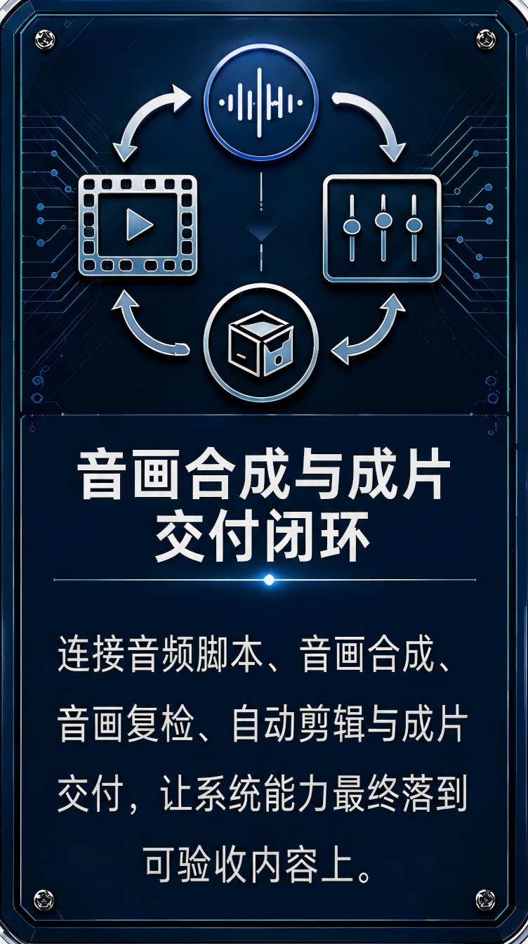 音画合成与成片交付闭环